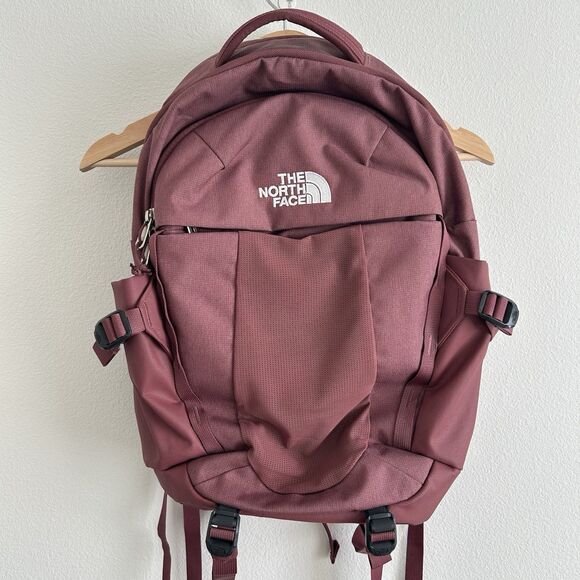 THE NORTH FACE Women's Recon Backpack Canyon Dust Dark Hiking School Laptop Work - Picture 1 of 16